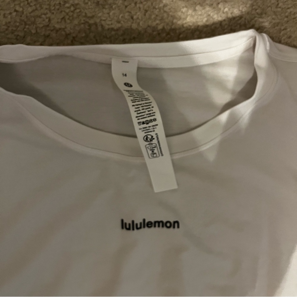 Lululemon White Tank 14
